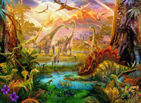 Land van de Dinosauriërs Puzzel (500 stukjes)-2