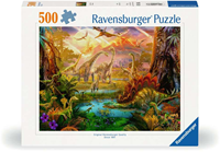 Land van de Dinosauriërs Puzzel (500 stukjes)