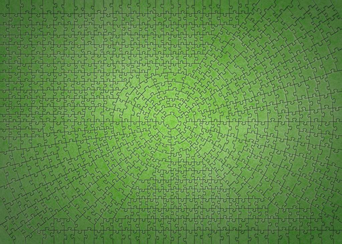 Krypt Neon Green Puzzel (736 stukjes)-2
