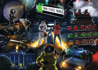 Back to the Future Puzzel (1000 stukjes)-2
