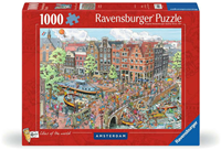 Fleroux - Amsterdam Puzzel (1000 stukjes)