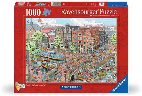 Fleroux - Amsterdam Puzzel (1000 stukjes)
