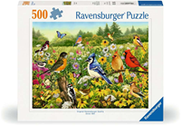 Vogels In De Wei Puzzel (500 stukjes)