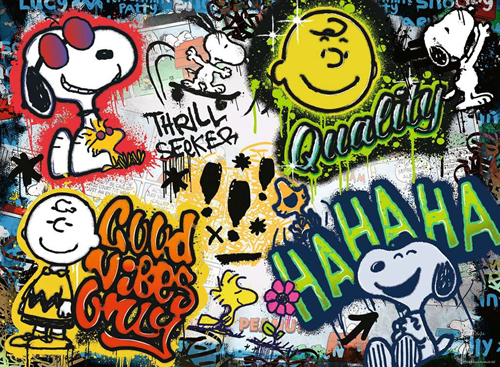 Peanuts Graffiti Puzzel (500 stukjes)-2