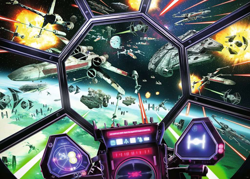 Star Wars - TIE Fighter Cockpit Puzzel (1000 stukjes)-2