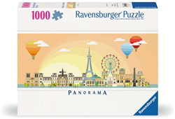 Een Dag in Parijs Puzzel (1000 stukjes)