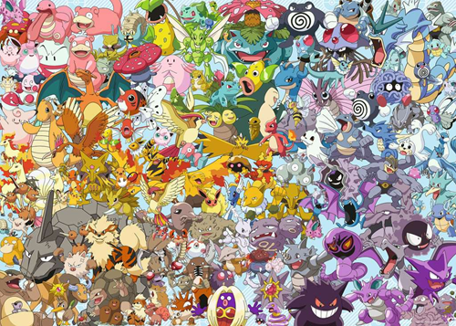 Pokémon 151 Puzzel (1000 stukjes)-2
