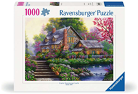 Romantische cottage Puzzel (1000 stukjes)