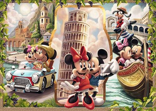 Disney - Mickey Mouse Puzzel (1000 stukjes)-2