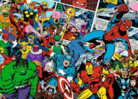 Marvel Comic Puzzel (1000 stukjes)-2