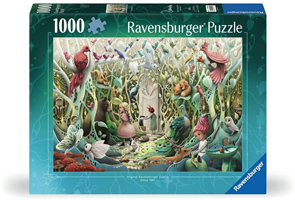 Schmidt Spiele 58643 In het hart van het bos, Redina Tili, puzzel met