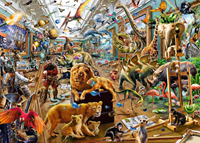 Chaos in de Galerie Puzzel (1000 stukjes)-2
