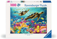 Blauwe Onderwaterwereld Puzzel (1000 stukjes)