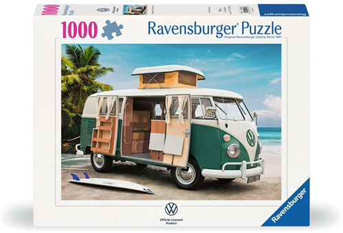 Volkswagen T1 Camper Van Puzzel (1000 stukjes)