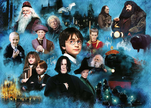 Harry Potter - Harry Potters Magische wereld Puzzel (1000 stukjes)-2