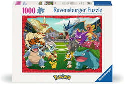 Confrontatie tussen Pokémon Puzzel (1000 stukjes)
