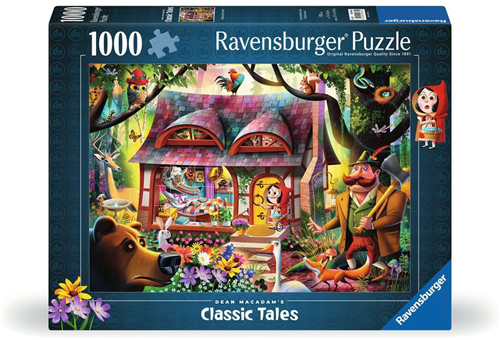 Roodkapje en de wolf Puzzel (1000 stukjes)