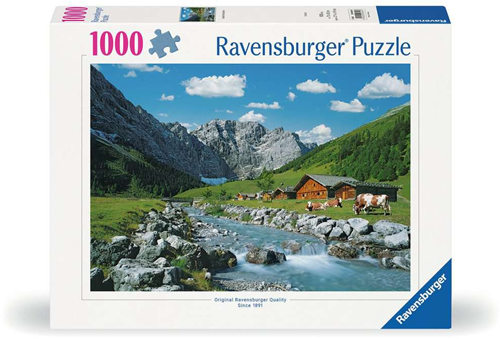 Karwendelgebergte, Oostenrijk Puzzel (1000 stukjes)