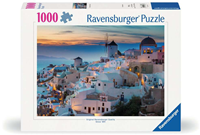 Avond in Santorini Puzzel (1000 stukjes)