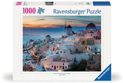 Avond in Santorini Puzzel (1000 stukjes)