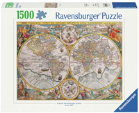 Wereldkaart 1594 Puzzel (1500 stukjes)