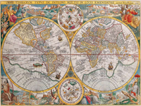 Wereldkaart 1594 Puzzel (1500 stukjes)-2