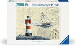 Romantische Vuurtoren Puzzel (2000 stukjes)