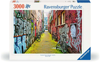 Street in Amsterdam Puzzel (3000 stukjes)