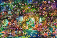 De verborgen wereld van de elfjes Puzzel (4000 stukjes)-2