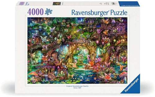 De verborgen wereld van de elfjes Puzzel (4000 stukjes)