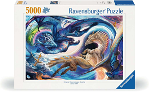 Groot vliegerfestival bij Dag en Nacht Puzzel (5000 stukjes)