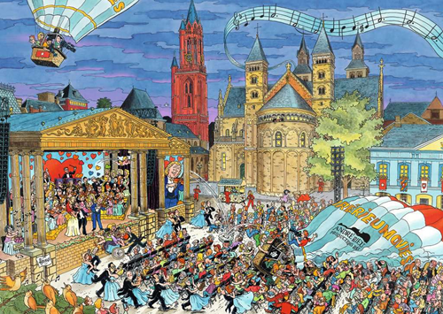 Fleroux - Maastricht Puzzel (1000 stukjes)-2