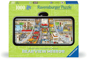 Verkeerschaos Puzzel (Rearview Mirror) (1000 stukjes)