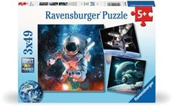 Ruimte Puzzel (3 x 49 stukjes)