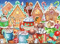Candy Canes and Cocoa Puzzel (200 XXL stukjes)-2