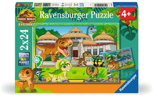 Ravensburger Jurassic World Explorers Puzzel (2x 24 stukjes)