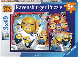 Despicable Me 4 Puzzel (3x49 stukjes)
