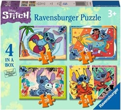 Disney Stitch Puzzel (4 in 1)