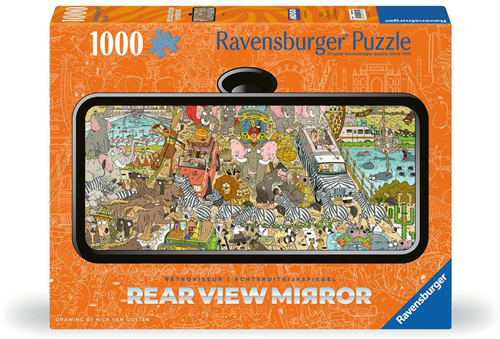 Safari Puzzel (Rearview Mirror) (1000 stukjes)