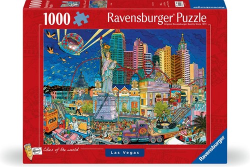 Fleroux - Las Vegas Puzzel (1000 stukjes)