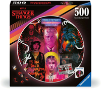 Stranger Things Ronde Puzzel (500 stukjes)