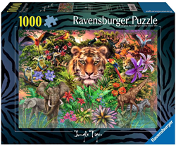 Jungle Tiger Puzzel (1000 stukjes)