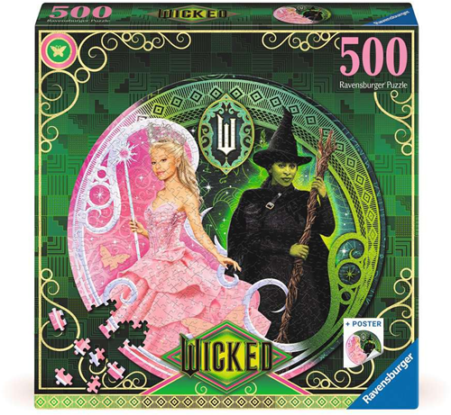 Wicked Ronde Puzzel (500 stukjes)
