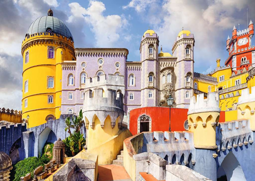 Palácio Nacional da Pena, Portugal Puzzel (1000 stukjes)-2
