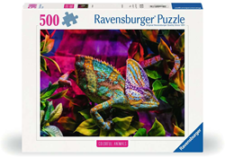 Kleurrijke Kameleon Puzzel (500 stukjes)