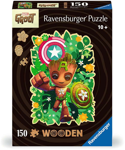 Marvel Groot Houten Puzzel (150 stukjes)