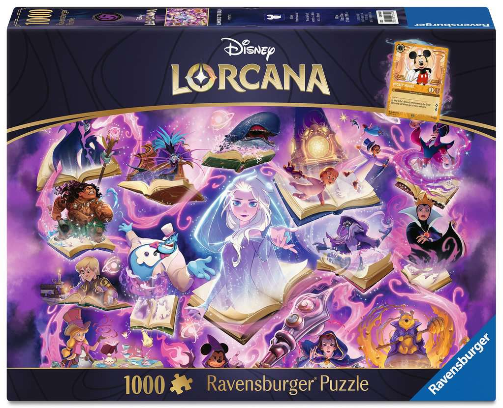 Disney Lorcana – Glimmers of the Realm – Amethyst Puzzel (1000