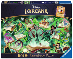 Disney Lorcana – Glimmers of the Realm – Emerald Puzzel (1000 stukjes) Incl. Lorcana Promo