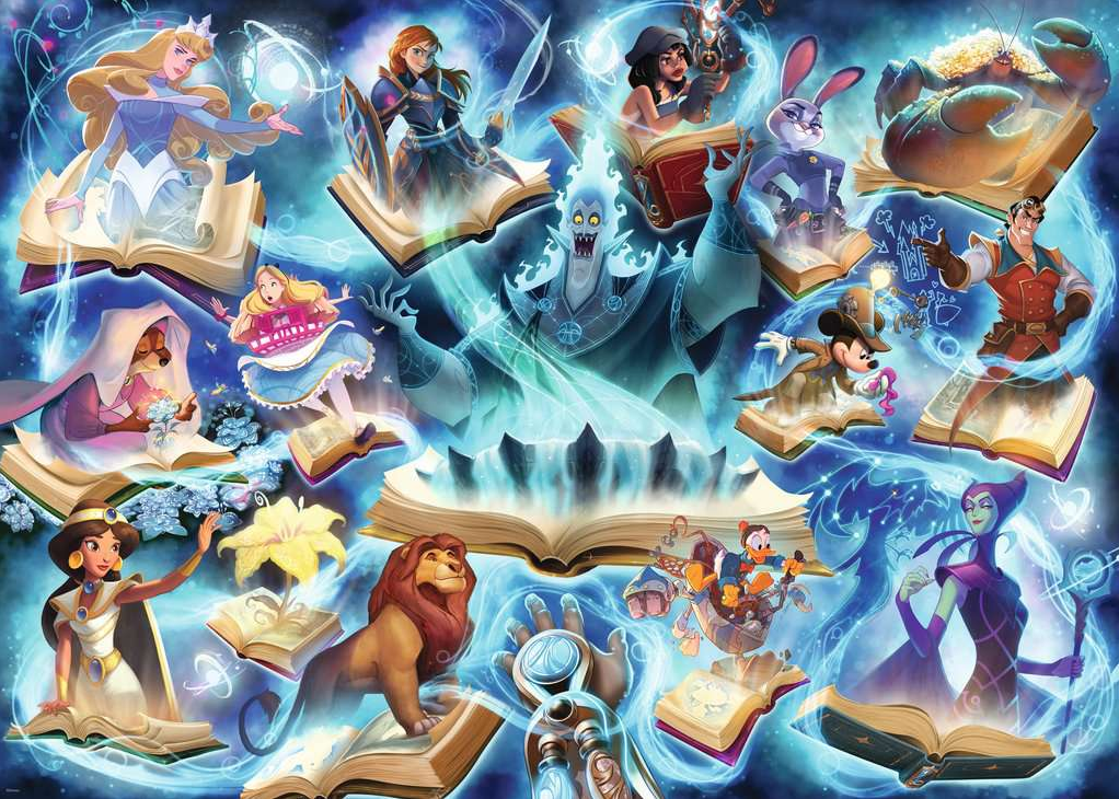 Disney Lorcana – Glimmers of the Realm – Sapphire Puzzel (1000