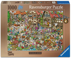 Time Travel 2 - Middle Ages Puzzel (1000 stukjes)